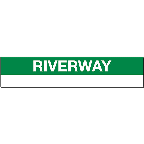Riverway Sign