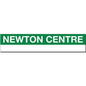Newton Centre Sign