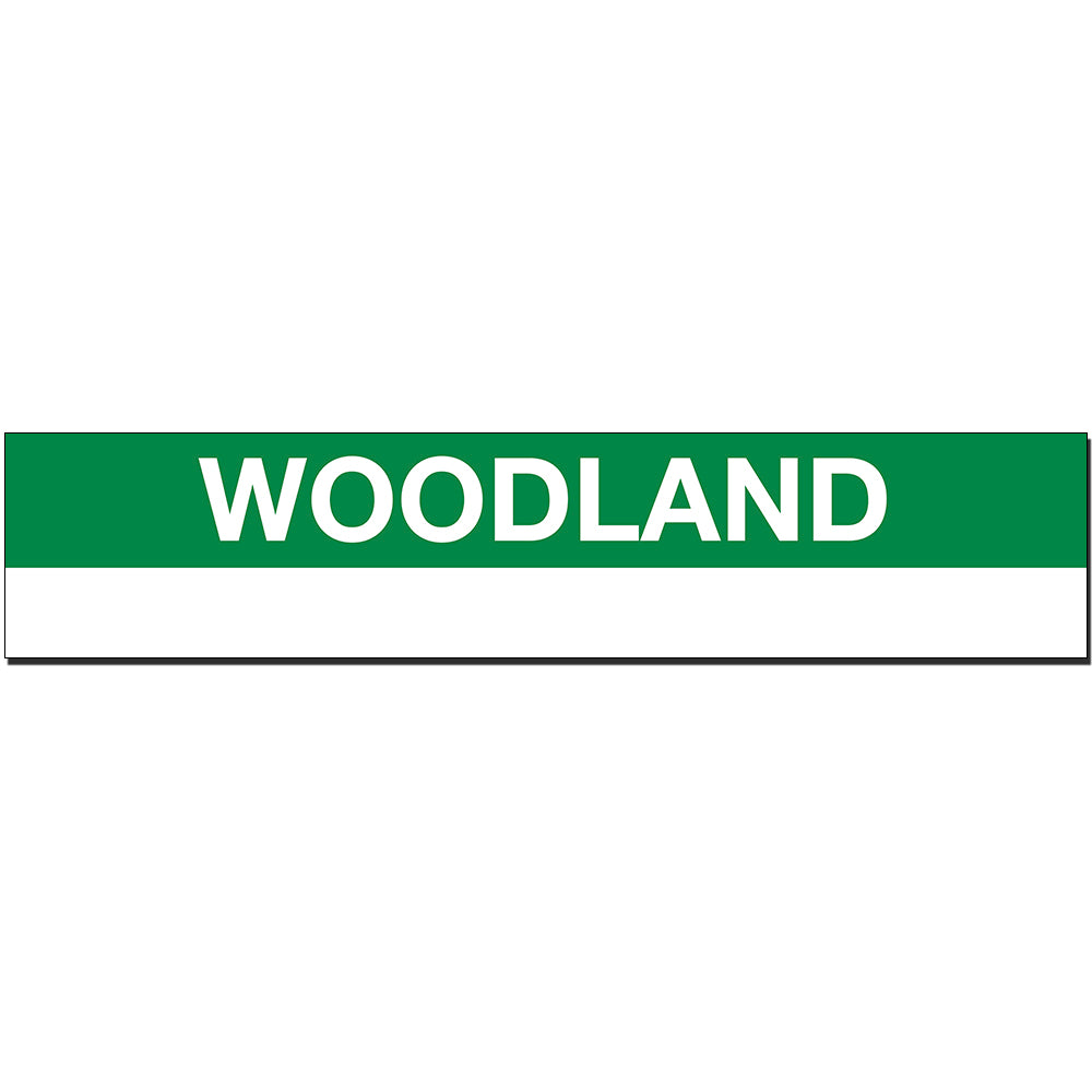 Woodland Sign