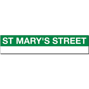 St Mary's Street Sign