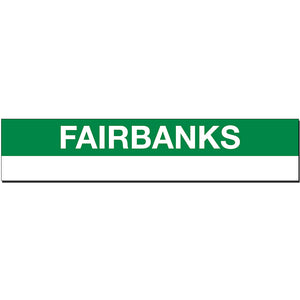 Fairbanks Sign
