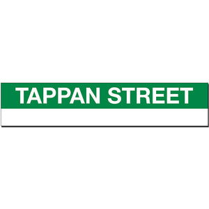 Tappan Street Sign