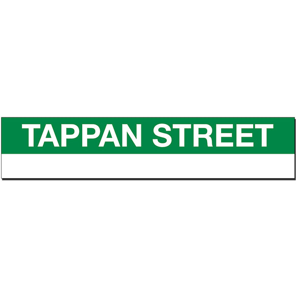 Tappan Street Sign