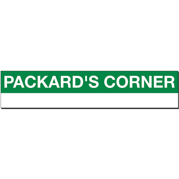 Packard's Corner Sign