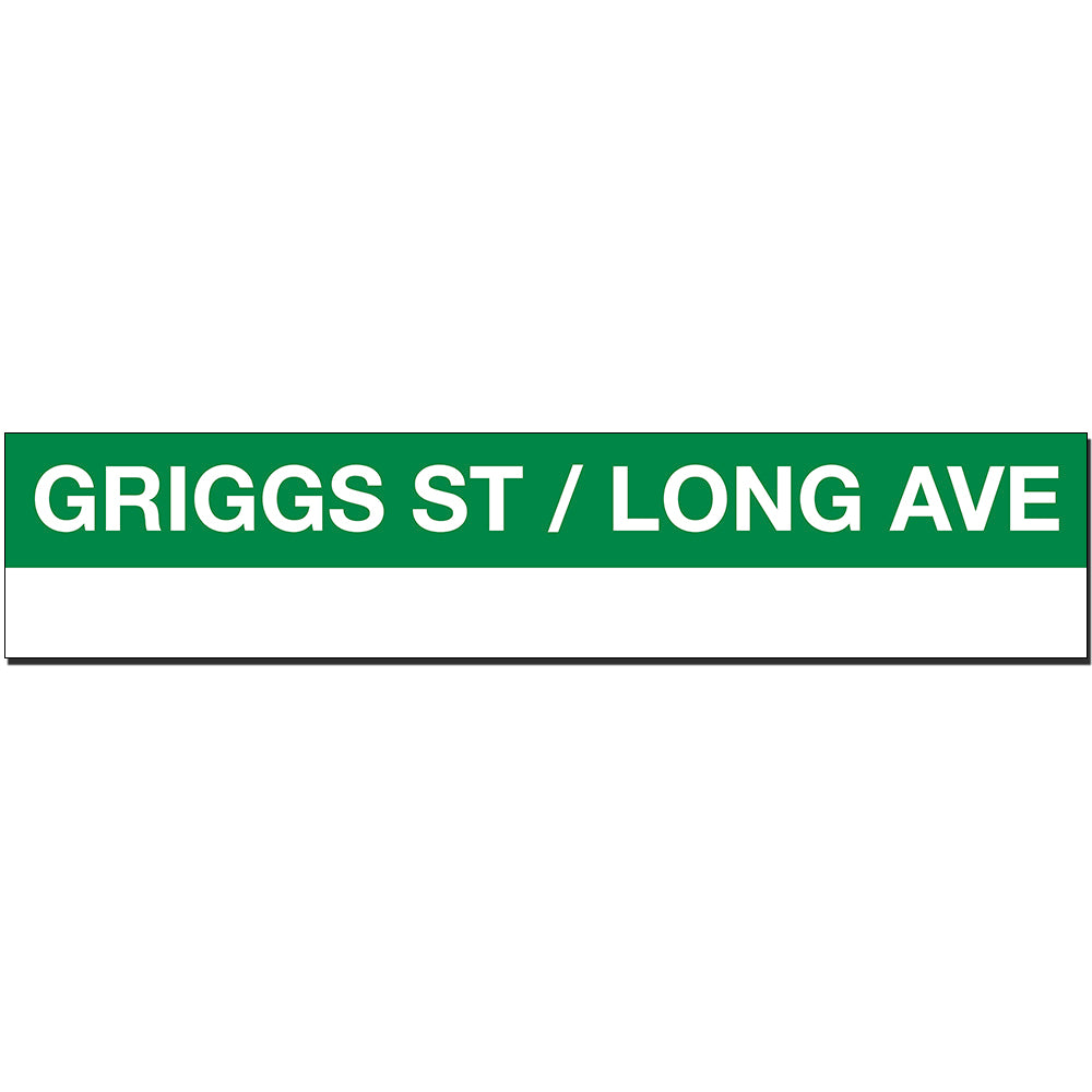 Griggs St / Long Ave Sign