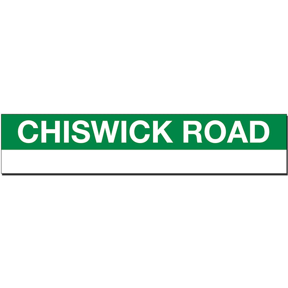 Chiswick Road Sign