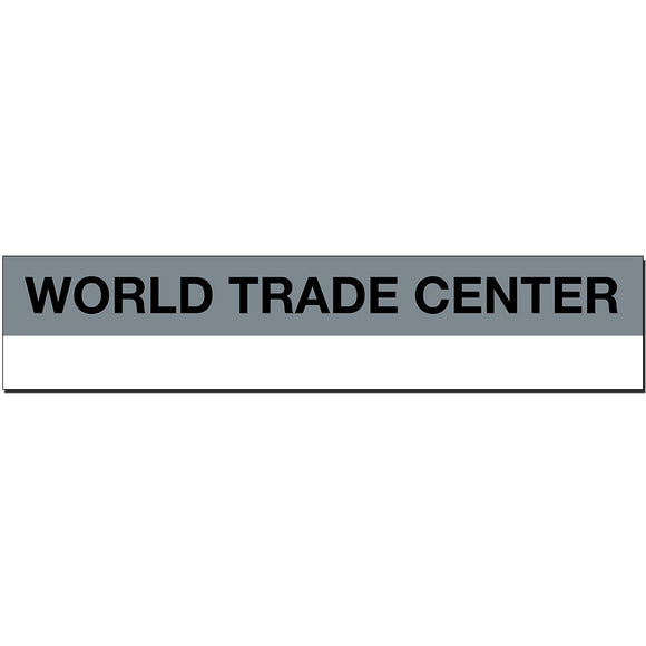 World Trade Center Sign