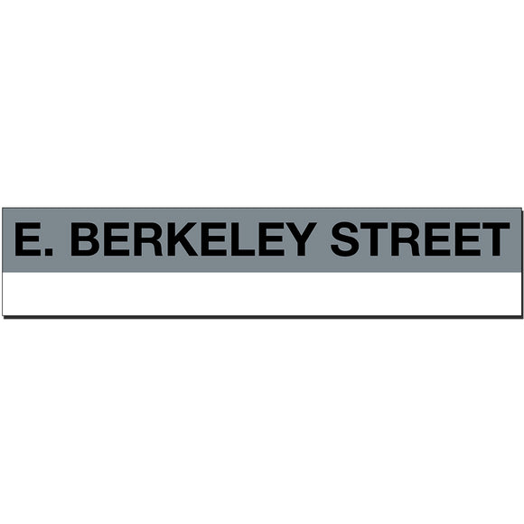 E. Berkeley Street Sign – Transit Gifts