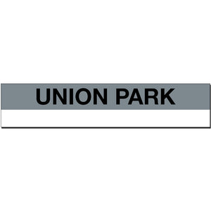 Union Park Sign