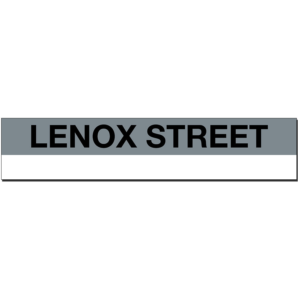 Lenox Street Sign