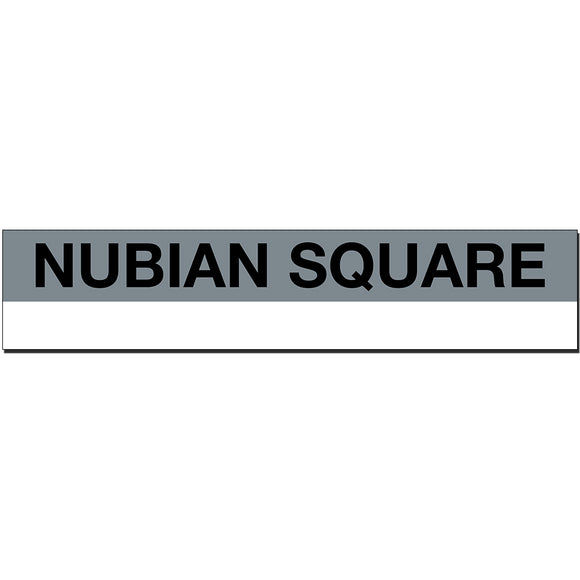 Nubian Square Sign