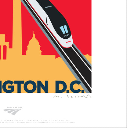 Acela (3 Cities) Signed Print