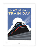 National Train Day Signed Print