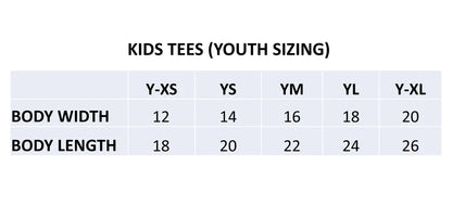 Multi Circle (White) Youth T-Shirt