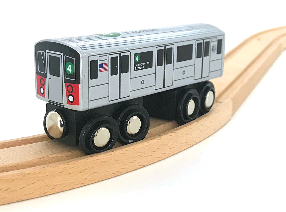 4 Train (Lexington Av Express) Wooden Train