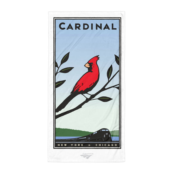 Cardinal (NYC to Chicago) Towel