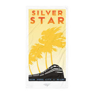 Silver Star (NYC to Miami) Towel