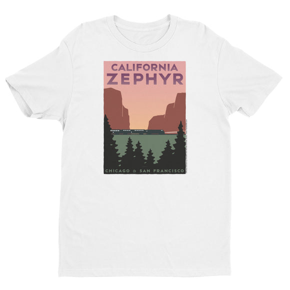 California Zephyr (Chicago to San Francisco) T-shirt