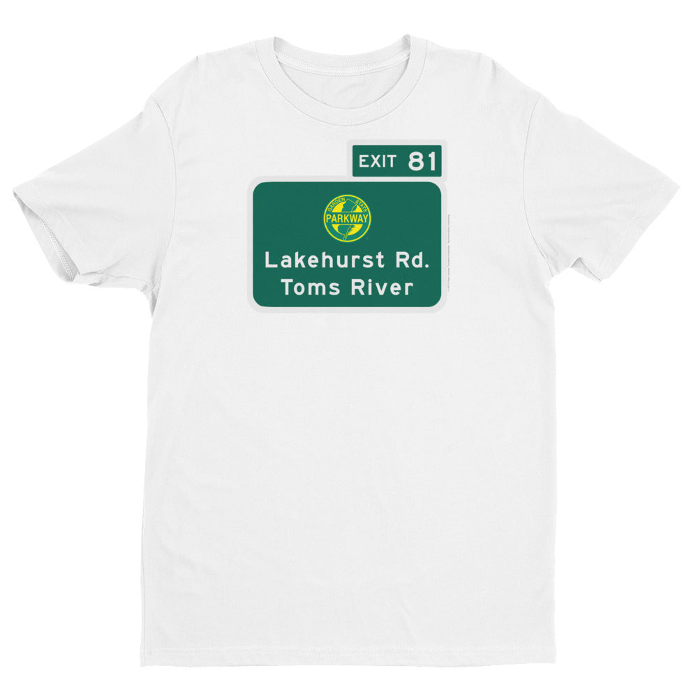 Lakehurst Rd / Toms River  (Exit 81) T-Shirt