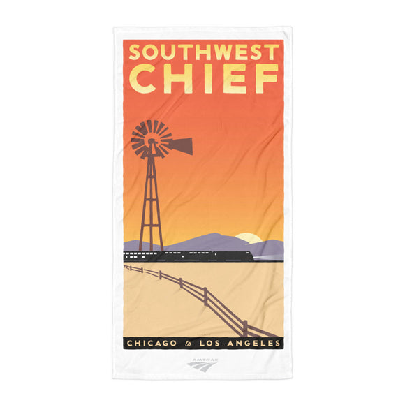 Southwest Chief (Chicago to LA) Towel