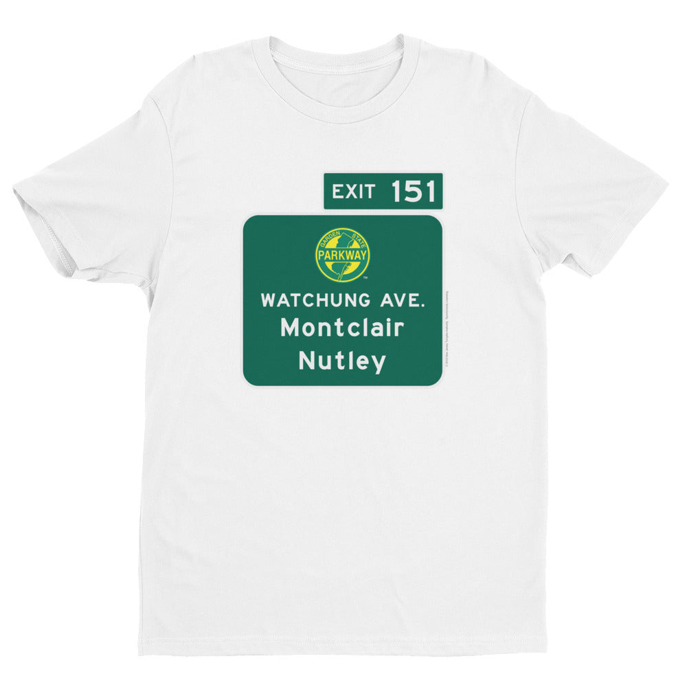 Watchung Avenue / Montclair / Nutley / Exit 151 T-shirt
