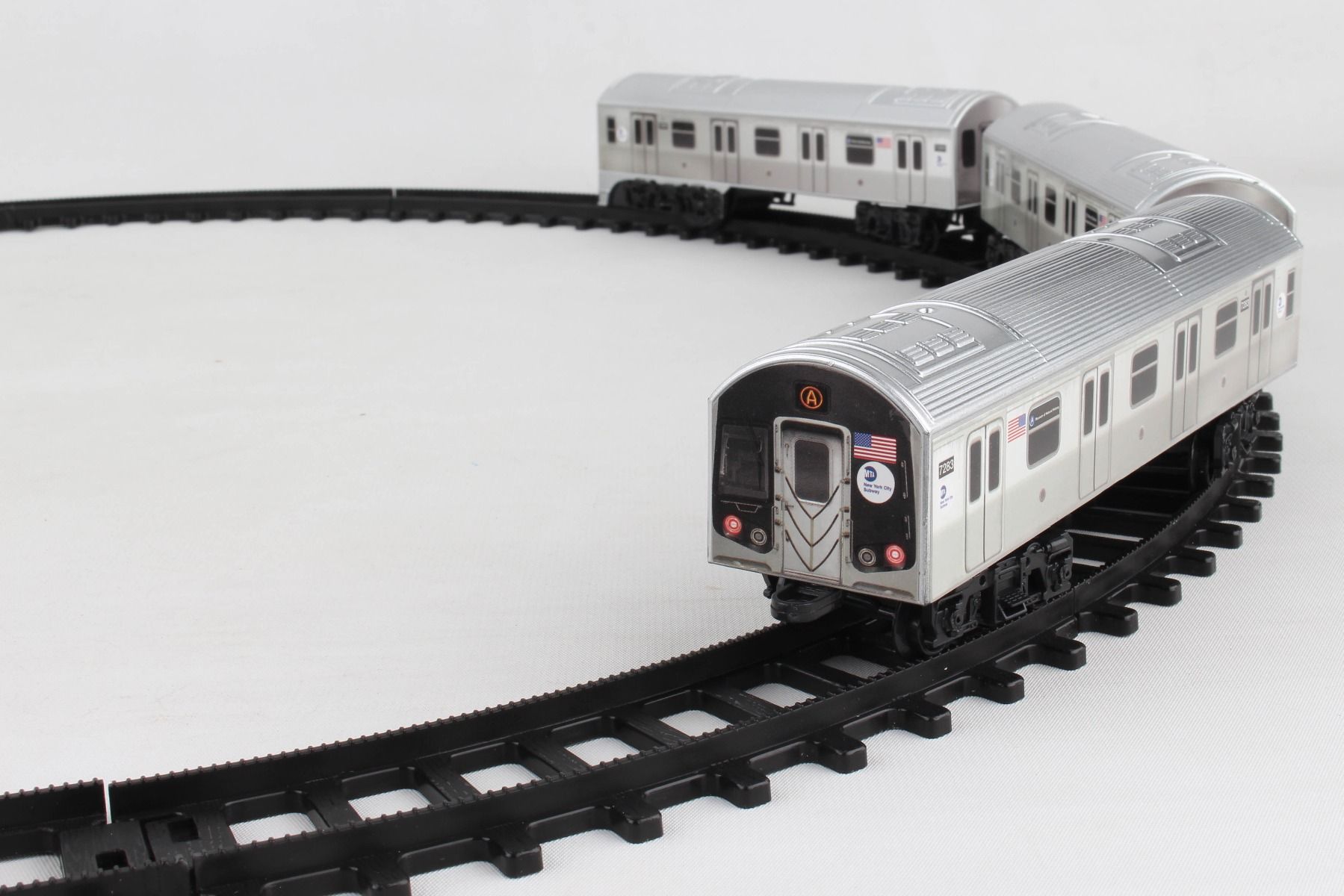 Mta motorized subway train set online