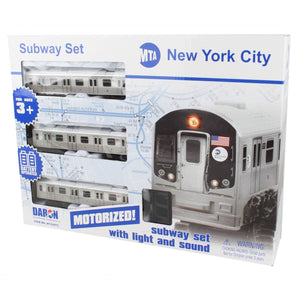 MTA Motorized New York Subway Train Set
