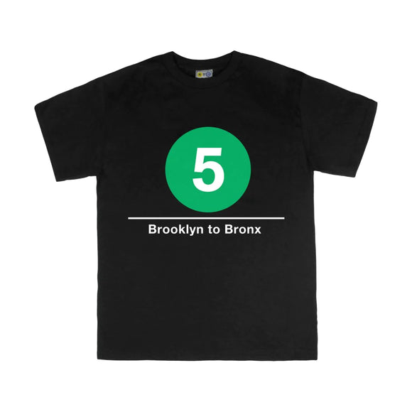 #5 (Brooklyn to Bronx) Youth T-Shirt